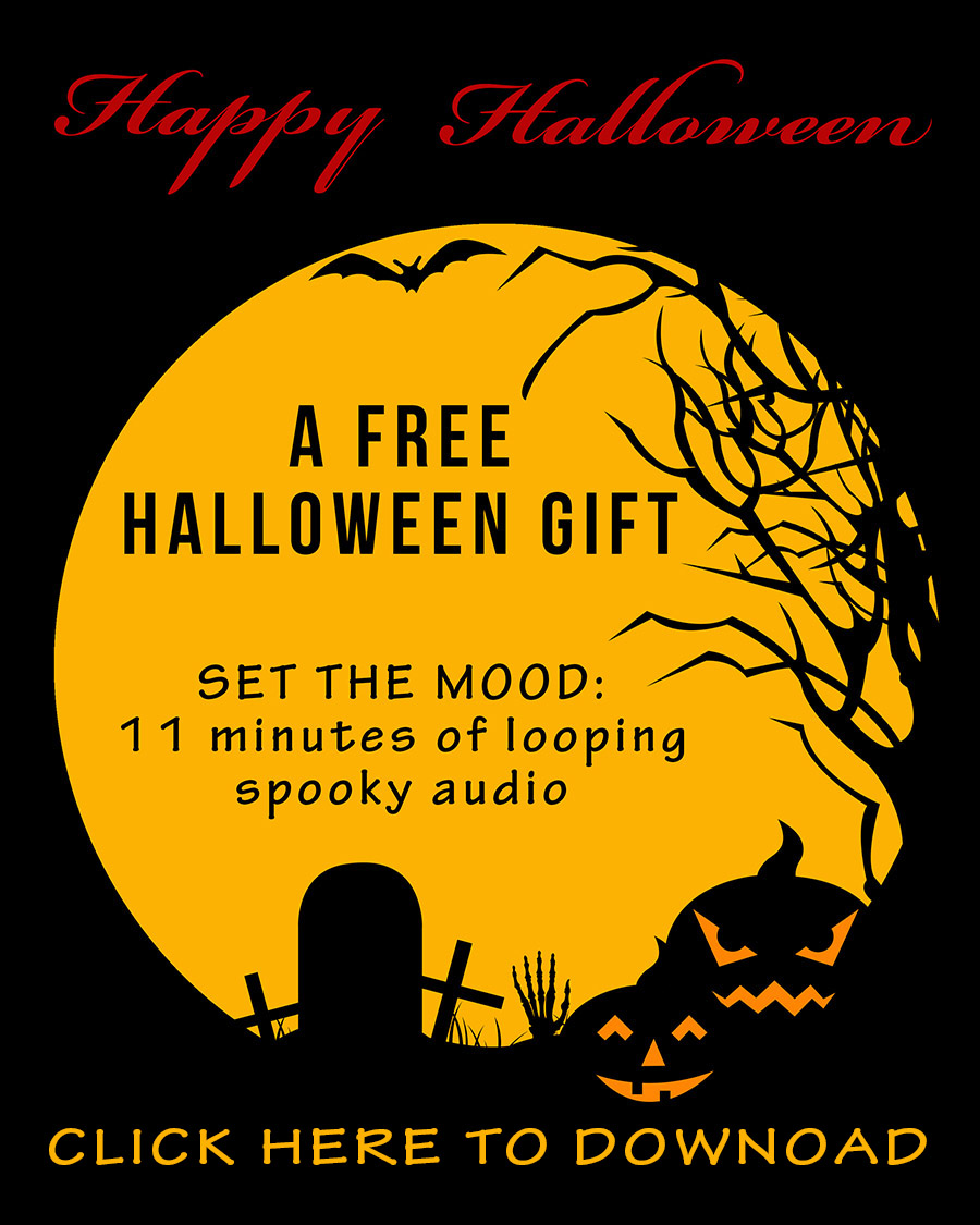 Free Halloween Gift - spooky audio ambience