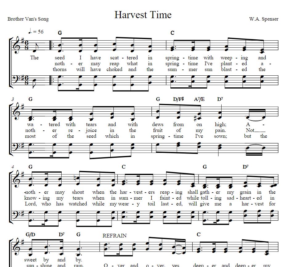 Harvest Time cover